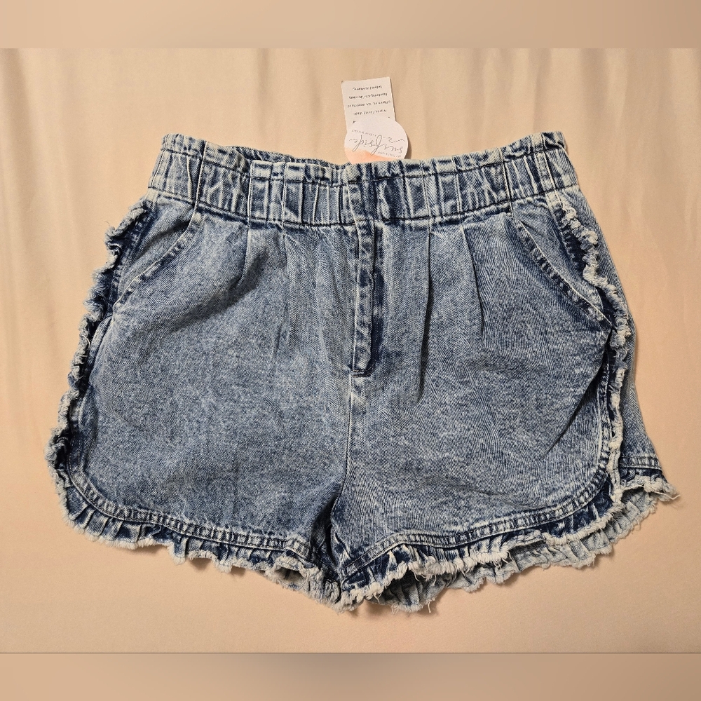 Denim Blue Women's Shorts